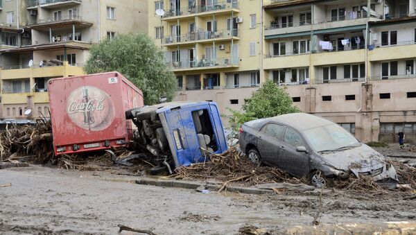格鲁吉亚总理宣布6月15日为哀悼日悼念首都水灾遇难者 - 俄罗斯卫星通讯社