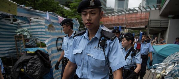 香港警方发现炸药库 9名激进人士被捕 - 俄罗斯卫星通讯社