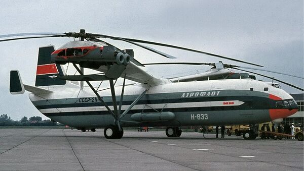 世界上最重型的直升机 V-12 (米-12) - 俄罗斯卫星通讯社