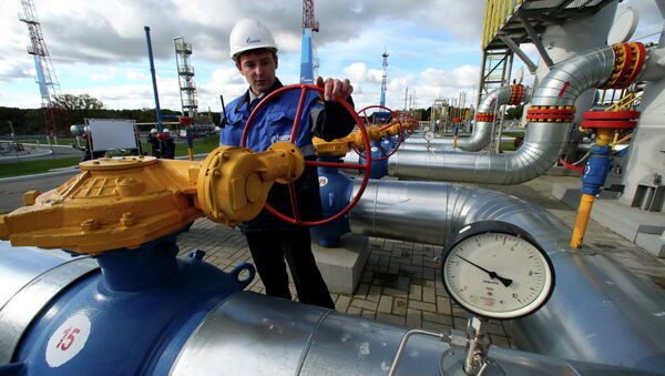 俄气与中石油合作在华建地下储气库 - 俄罗斯卫星通讯社