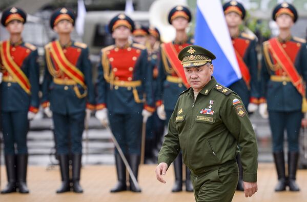 俄罗斯国防部长谢尔盖·绍伊古 - 俄罗斯卫星通讯社