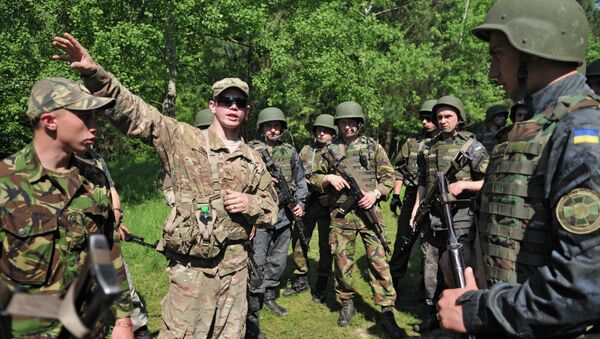 五角大樓：約350名美國軍人將對六個烏克蘭兵營進行訓練 - 俄羅斯衛星通訊社