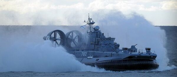 “莫尔多瓦”号气垫登陆舰 - 俄罗斯卫星通讯社