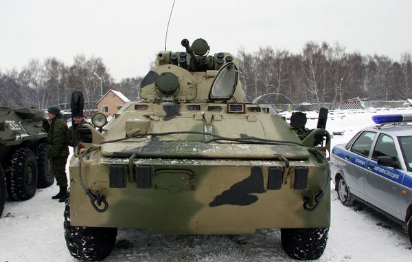 BTR-80A 装甲车 BTR-80A 装甲车 - 俄罗斯卫星通讯社
