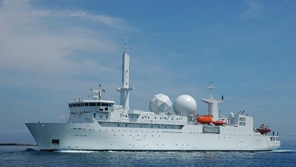 “德普伊·德·洛梅)” 號情報收集船 - 俄羅斯衛星通訊社