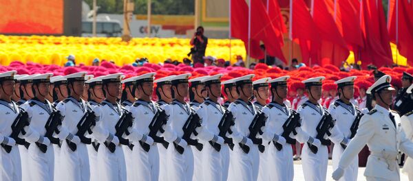 中國總參作戰部副部長:約1.2萬中方人員在中國9月3日閱兵中受閱 中國總參作戰部副部長:約1.2萬中方人員在中國9月3日閱兵中受閱 - 俄羅斯衛星通訊社