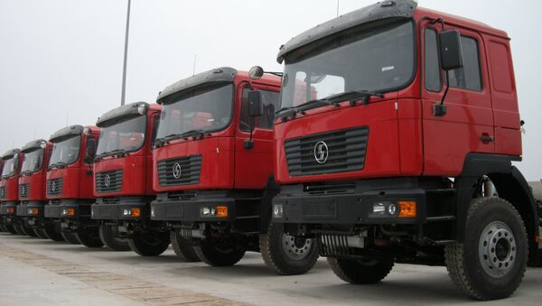 陕汽公司引领俄最受欢迎五大中国货车品牌排行榜之首 - 俄罗斯卫星通讯社