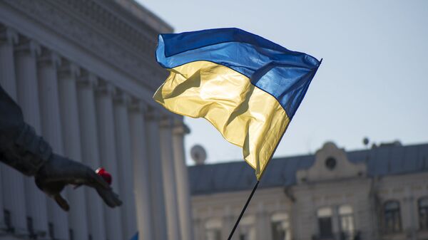 烏克蘭國旗 - 俄羅斯衛星通訊社