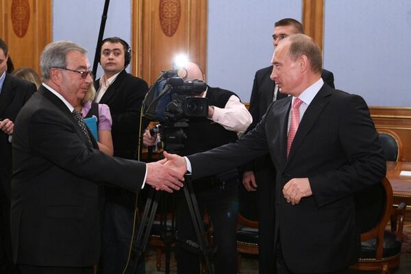 普里马科夫与普京 普里马科夫与普京 - 俄罗斯卫星通讯社