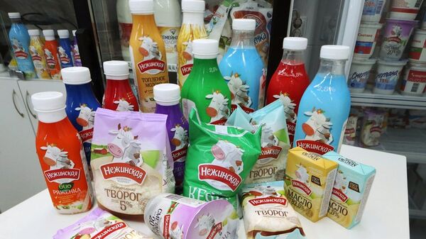 俄對華奶製品出口額2016年前10月間增2倍 - 俄羅斯衛星通訊社