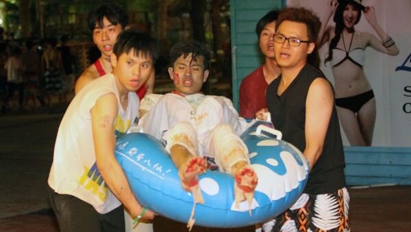 媒体：台湾新北游乐园粉尘爆炸事件死者增至5人 - 俄罗斯卫星通讯社