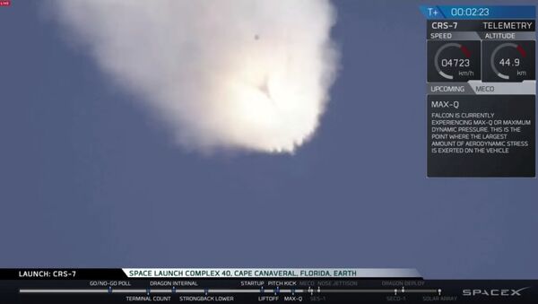 NASA：“獵鷹9”號火箭在發射升空後第三分鐘爆炸 - 俄羅斯衛星通訊社