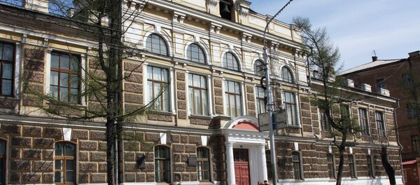 西伯利亚联邦大学的A楼 - 俄罗斯卫星通讯社