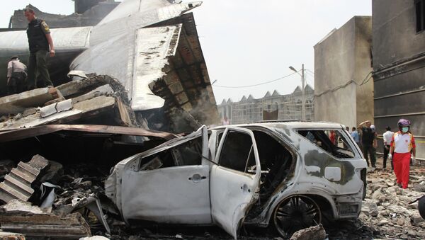 印尼一架軍機墜毀致30人遇難 - 俄羅斯衛星通訊社