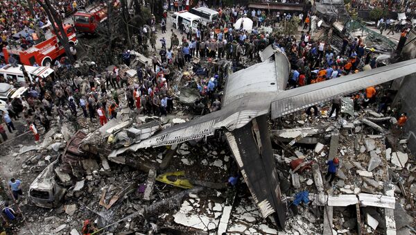 印尼空军司令：坠毁军机上的113人无人生还 - 俄罗斯卫星通讯社