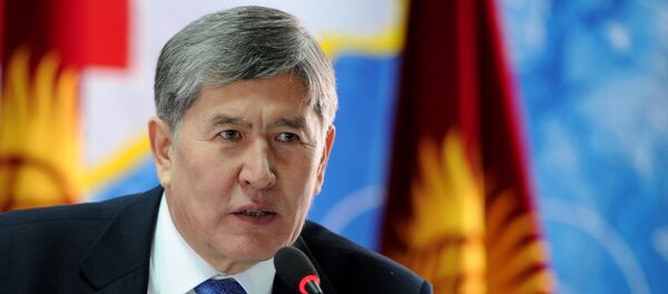 吉哈两国关系恶化后吉总统呼吁专注中国市场 - 俄罗斯卫星通讯社