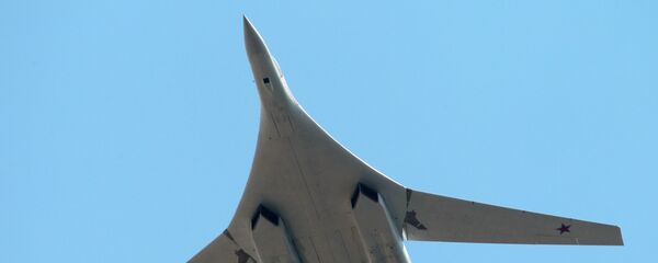 Российский ракетоносец Ту-160М получил новое радиоэлектронное оборудование Российский ракетоносец Ту-160М получил новое радиоэлектронное оборудование - 俄罗斯卫星通讯社