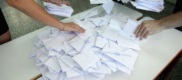 希臘決定國家未來的全民公決落下帷幕 - 俄羅斯衛星通訊社