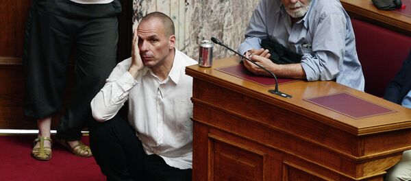 希臘財政部長瓦魯法基斯提交辭呈 - 俄羅斯衛星通訊社