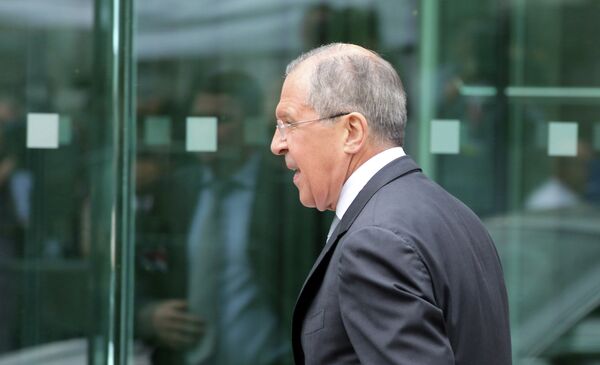 俄外长抵达举行伊朗核计划问题最后一轮谈判的维也纳酒店 - 俄罗斯卫星通讯社