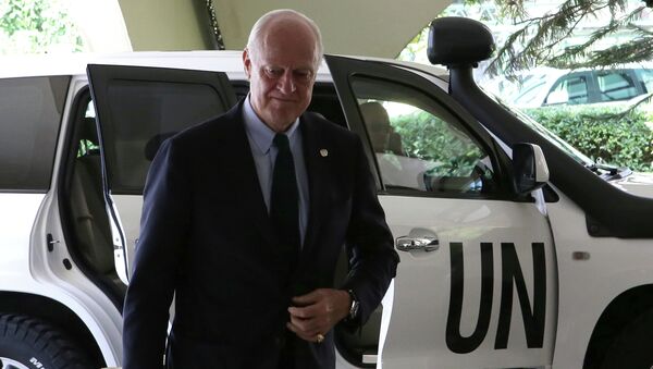 联合国叙问题特使呼吁叙利亚和谈各方参加3月的第五轮日内瓦谈判 - 俄罗斯卫星通讯社