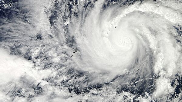 颱風（資料圖片） - 俄羅斯衛星通訊社