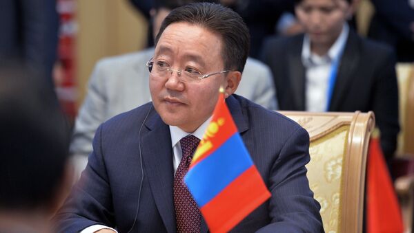 蒙古国总统建议俄中元首考虑在其境内修建天然气管道 - 俄罗斯卫星通讯社
