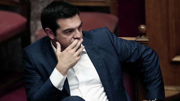 希腊国会授权总理齐普拉斯与债权人签署协议 - 俄罗斯卫星通讯社