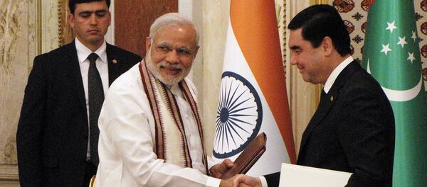 土库曼斯坦总统：土库曼斯坦 – 阿富汗 – 巴基斯坦 – 印度天然气管道建设 - 俄罗斯卫星通讯社