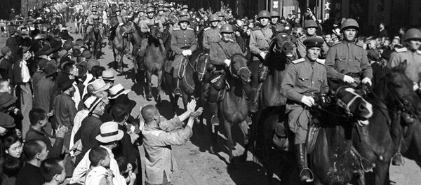 哈爾濱，1945年8月 - 俄羅斯衛星通訊社