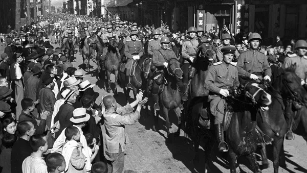 哈爾濱，1945年8月 - 俄羅斯衛星通訊社