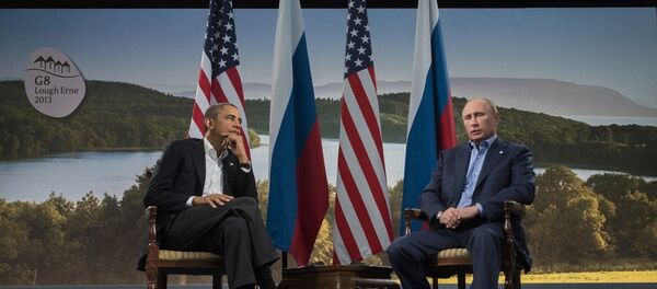 普京与奥巴马 普京与奥巴马 - 俄罗斯卫星通讯社