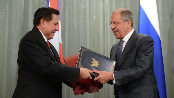 泰國外長邀請拉夫羅夫對泰國進行訪問 - 俄羅斯衛星通訊社
