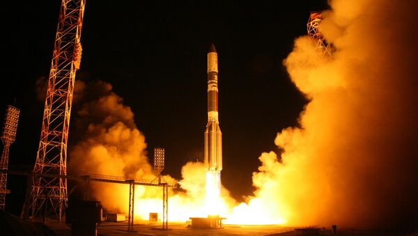 “质子-M”号在5月事故后首次将卫星送入轨道 - 俄罗斯卫星通讯社