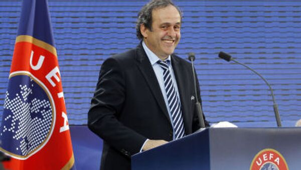 歐足聯主席普拉蒂尼提出自己參選國際足聯主席 - 俄羅斯衛星通訊社