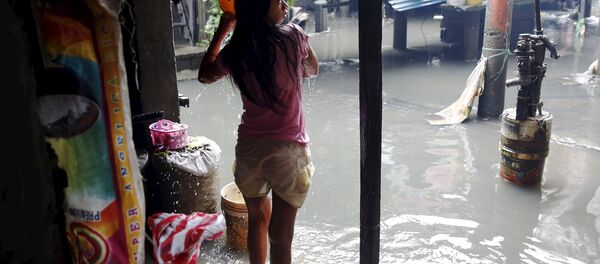 菲律宾因洪水疏散3000人 - 俄罗斯卫星通讯社