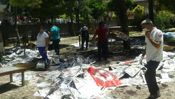 土耳其靠近敘利亞的邊境城市爆炸 死亡人數超過25人 - 俄羅斯衛星通訊社