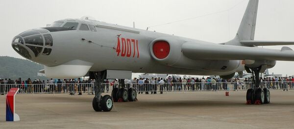 中国新型轰炸机H-6 - 俄罗斯卫星通讯社