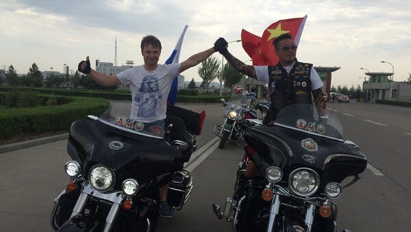 北京－贝加尔湖”联合摩托车骑行活动 - 俄罗斯卫星通讯社
