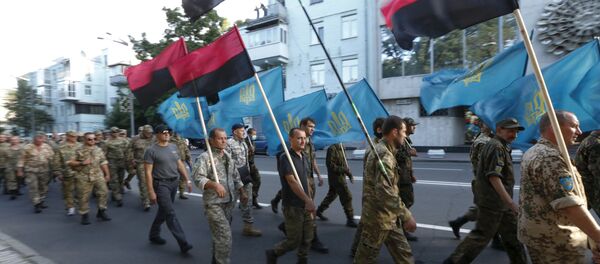 右區宣佈烏克蘭革命進入新的階段 右區宣佈烏克蘭革命進入新的階段 - 俄羅斯衛星通訊社