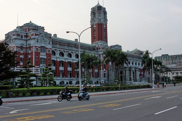 台湾警方收到命令不得驱散围攻台教育部学生 台湾警方收到命令不得驱散围攻台教育部学生 - 俄罗斯卫星通讯社