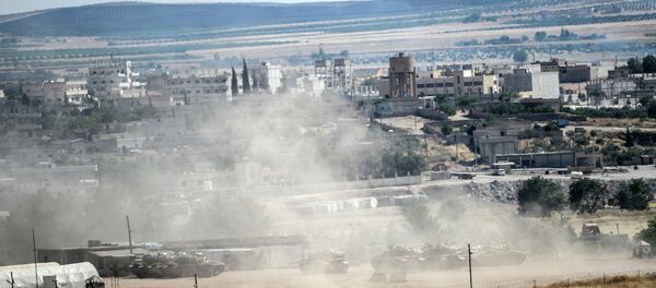 电视台：土耳其军队摧毁叙利亚境内此前炮击土方的“伊斯兰国”阵地 - 俄罗斯卫星通讯社