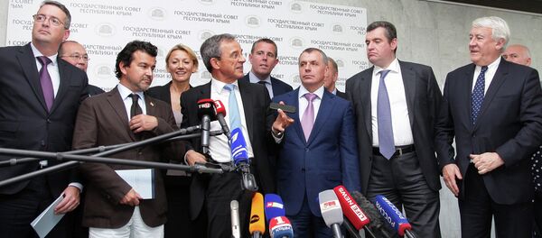 国家杜马:希望法国议员出访克里米亚可助欧洲知晓真相 国家杜马:希望法国议员出访克里米亚可助欧洲知晓真相 - 俄罗斯卫星通讯社