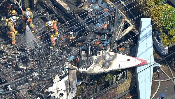 东京附近发生飞机失事，造成3人死亡，5人受伤 - 俄罗斯卫星通讯社