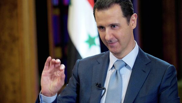 叙总统认为不存在政治解决危机的办法 - 俄罗斯卫星通讯社