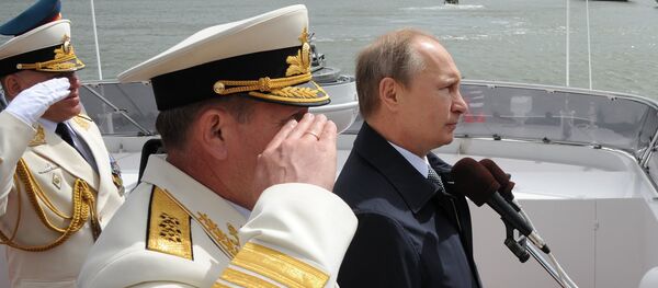 普京:俄海軍成功保障俄國防能力 普京:俄海軍成功保障俄國防能力 - 俄羅斯衛星通訊社