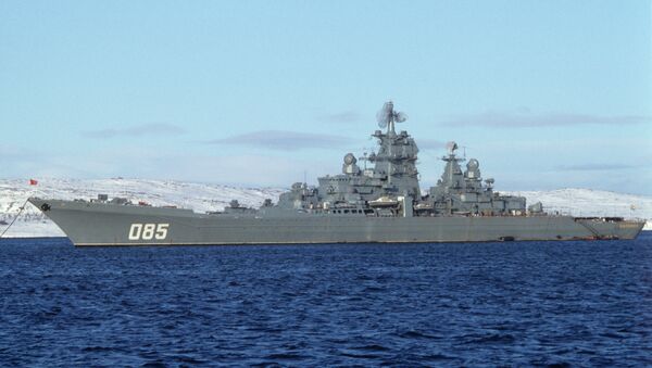 「納希莫夫海軍上將」重型核動力巡洋艦 - 俄羅斯衛星通訊社