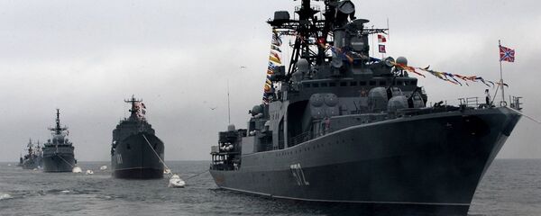 俄太平洋舰队舰艇支队访问菲律宾马尼拉 - 俄罗斯卫星通讯社