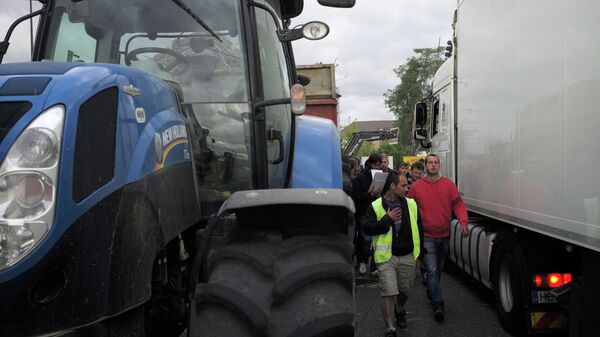 法國農場主封鎖了與德國邊境的卡車入口 - 俄羅斯衛星通訊社