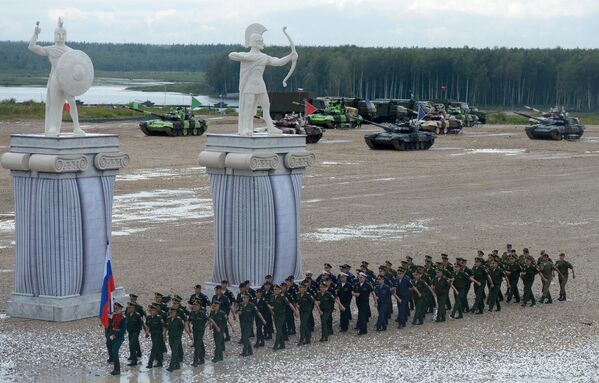 2015國際軍事比賽開幕式 - 俄羅斯衛星通訊社